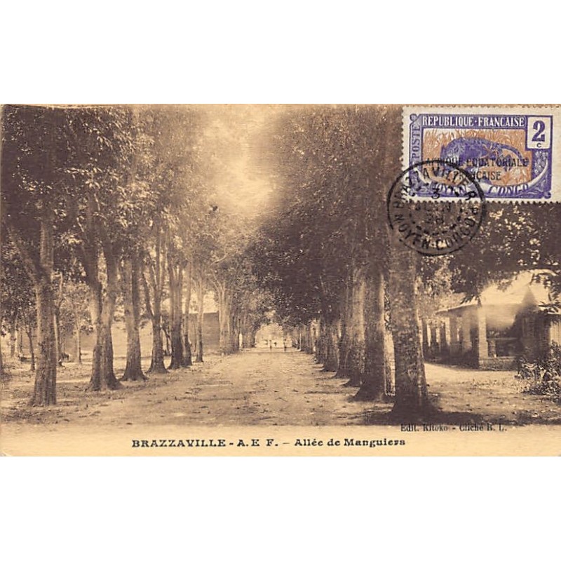 Rare collectable postcards of Congo - Brazzaville. Vintage Postcards of Congo - Brazzaville