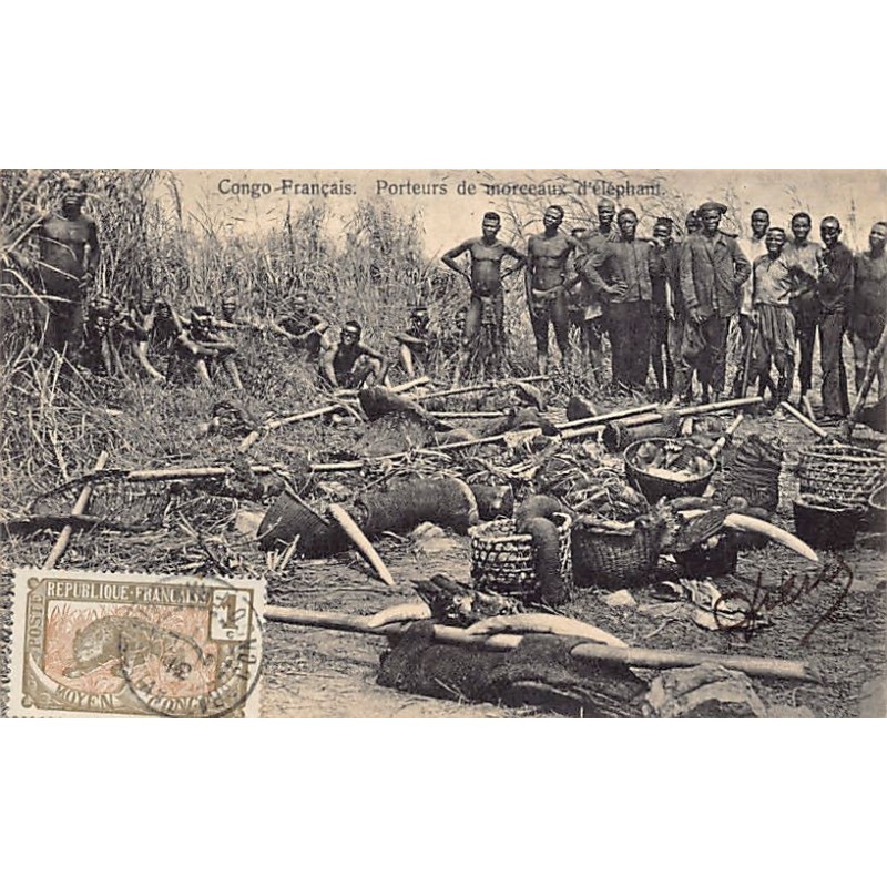 Rare collectable postcards of Congo - Brazzaville. Vintage Postcards of Congo - Brazzaville