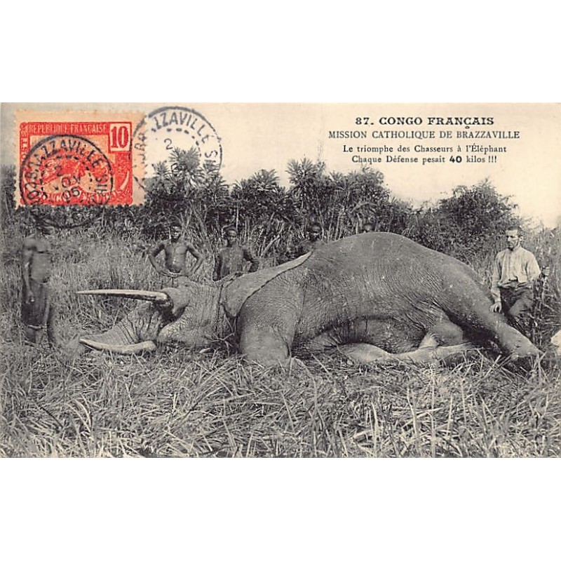 Rare collectable postcards of Congo - Brazzaville. Vintage Postcards of Congo - Brazzaville