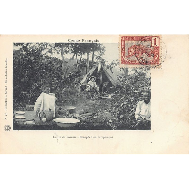 Rare collectable postcards of Congo - Brazzaville. Vintage Postcards of Congo - Brazzaville