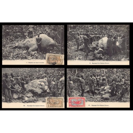 Rare collectable postcards of Congo - Brazzaville. Vintage Postcards of Congo - Brazzaville
