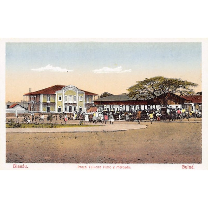 Rare collectable postcards of Guinea-Bissau. Vintage Postcards of Guinea-Bissau