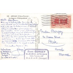 Rare collectable postcards of Ivory Coast - Côte d'Ivoire. Vintage Postcards of Ivory Coast - Côte d'Ivoire