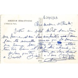 Rare collectable postcards of Ivory Coast - Côte d'Ivoire. Vintage Postcards of Ivory Coast - Côte d'Ivoire