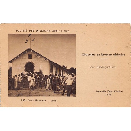 Rare collectable postcards of Ivory Coast - Côte d'Ivoire. Vintage Postcards of Ivory Coast - Côte d'Ivoire