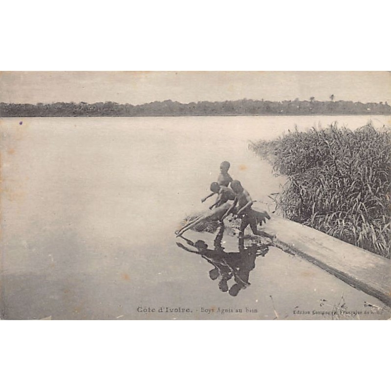 Rare collectable postcards of Ivory Coast - Côte d'Ivoire. Vintage Postcards of Ivory Coast - Côte d'Ivoire