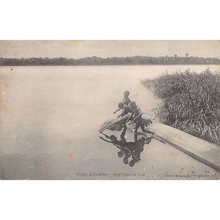 Rare collectable postcards of Ivory Coast - Côte d'Ivoire. Vintage Postcards of Ivory Coast - Côte d'Ivoire