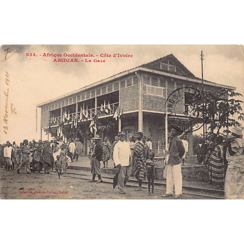 Rare collectable postcards of Ivory Coast - Côte d'Ivoire. Vintage Postcards of Ivory Coast - Côte d'Ivoire