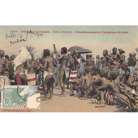 Rare collectable postcards of Ivory Coast - Côte d'Ivoire. Vintage Postcards of Ivory Coast - Côte d'Ivoire