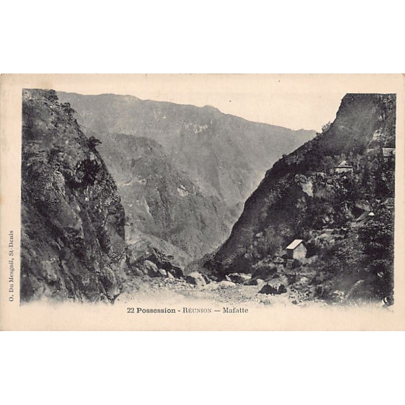 Rare collectable postcards of Réunion. Vintage Postcards of Réunion