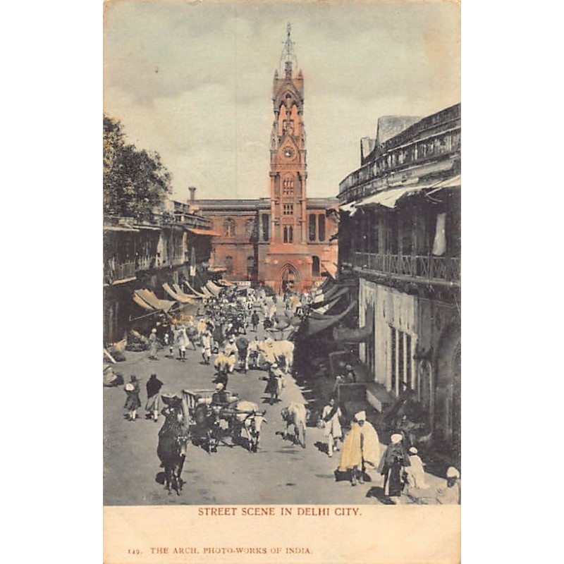 Rare collectable postcards of India. Vintage Postcards of India