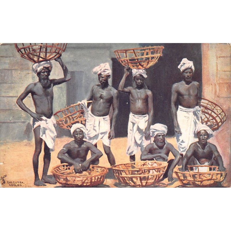 Rare collectable postcards of India. Vintage Postcards of India