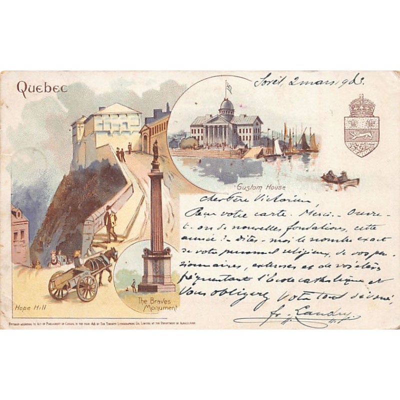 Rare collectable postcards of Canada. Vintage Postcards of Canada