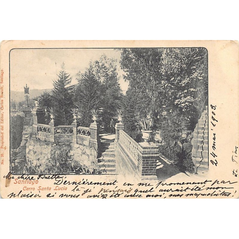 Rare collectable postcards of Chile. Vintage Postcards of Chile