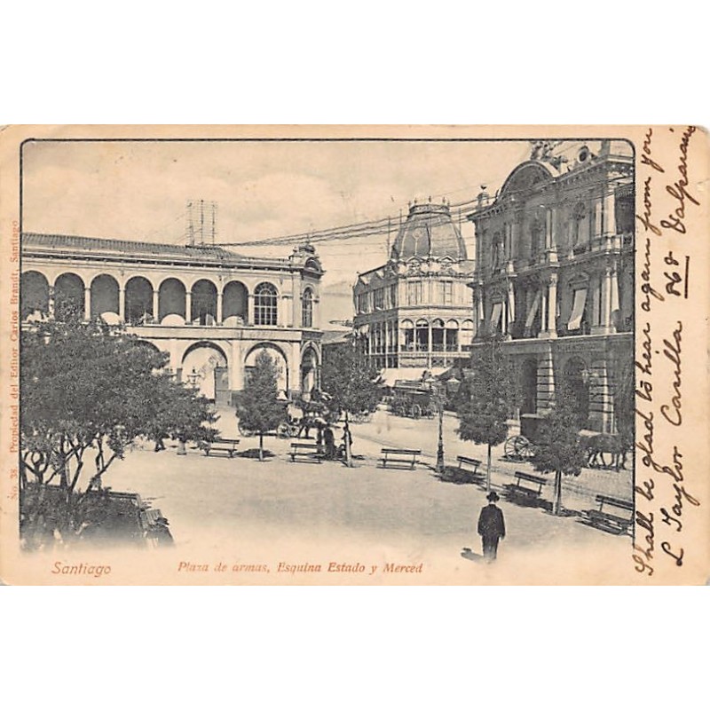 Rare collectable postcards of Chile. Vintage Postcards of Chile