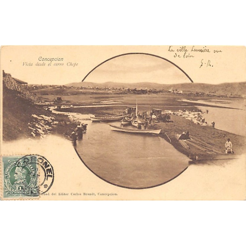 Rare collectable postcards of Chile. Vintage Postcards of Chile