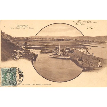 Rare collectable postcards of Chile. Vintage Postcards of Chile