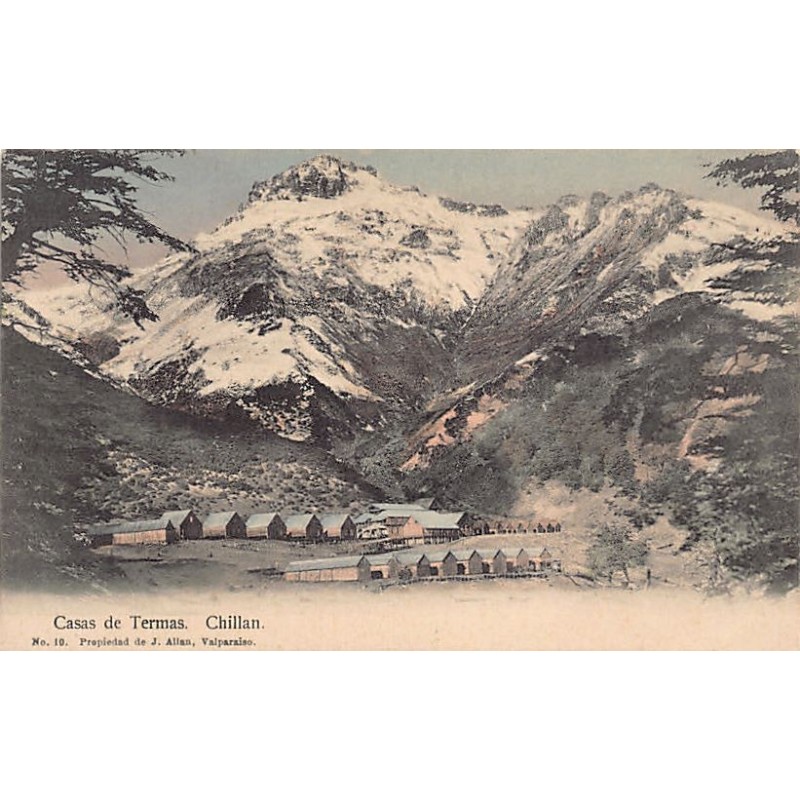 Rare collectable postcards of Chile. Vintage Postcards of Chile