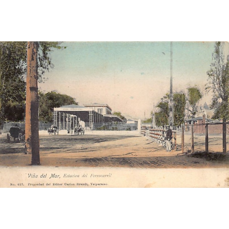 Rare collectable postcards of Chile. Vintage Postcards of Chile