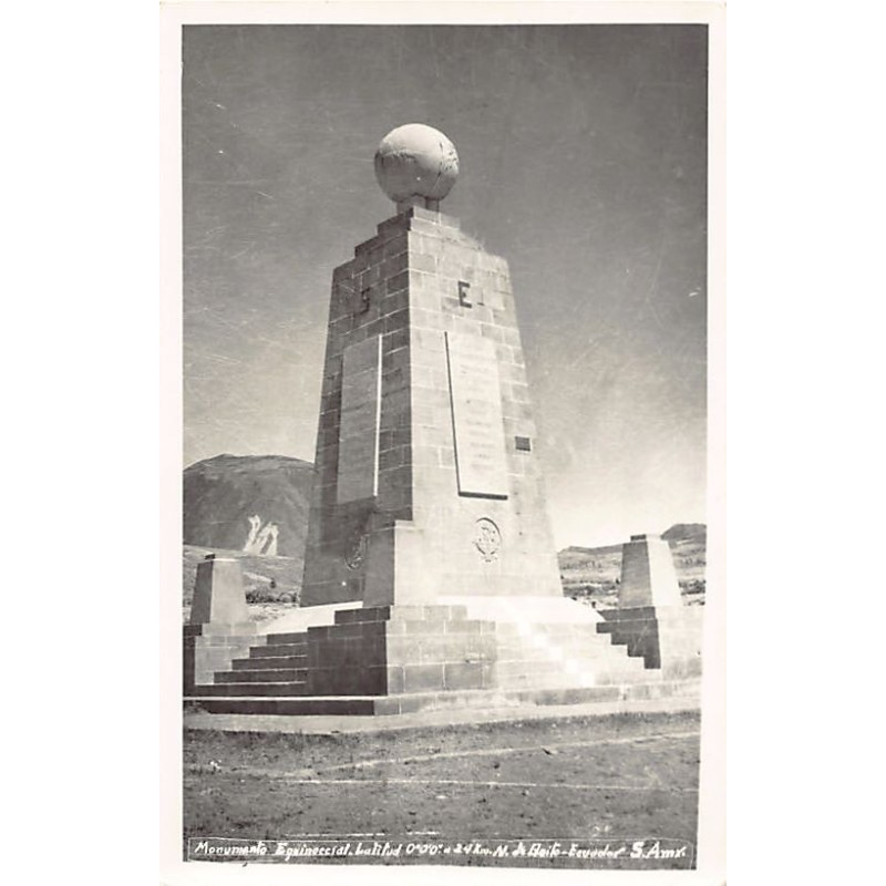 Rare collectable postcards of Ecuador. Vintage Postcards of Ecuador