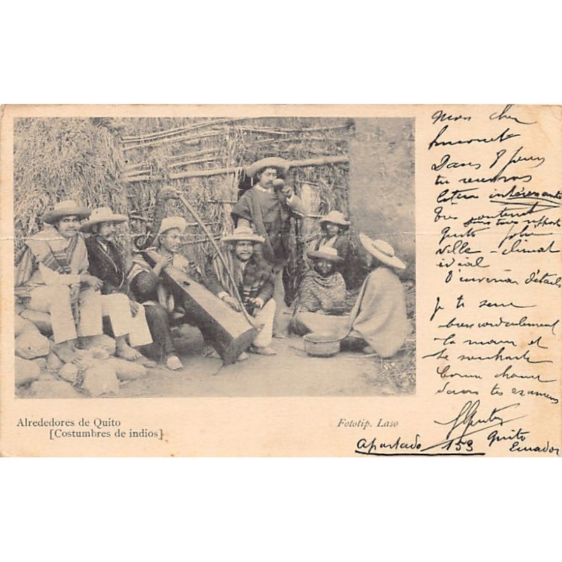 Rare collectable postcards of Ecuador. Vintage Postcards of Ecuador