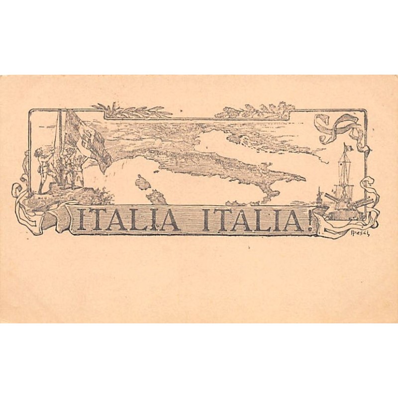 Rare collectable postcards of Italy. Vintage Postcards of Italy