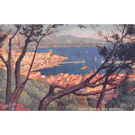Rare collectable postcards of Monaco. Vintage Postcards of Monaco