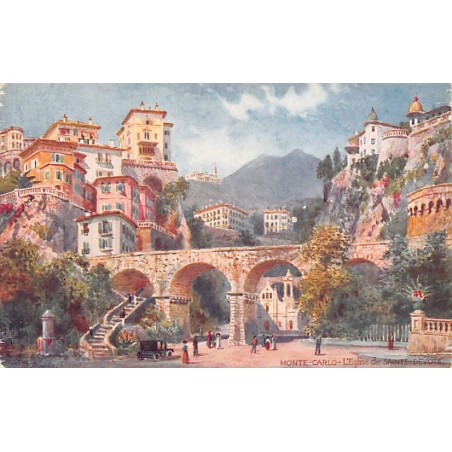 Rare collectable postcards of Monaco. Vintage Postcards of Monaco