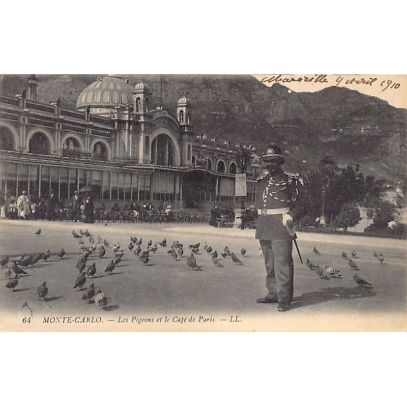 Rare collectable postcards of Monaco. Vintage Postcards of Monaco