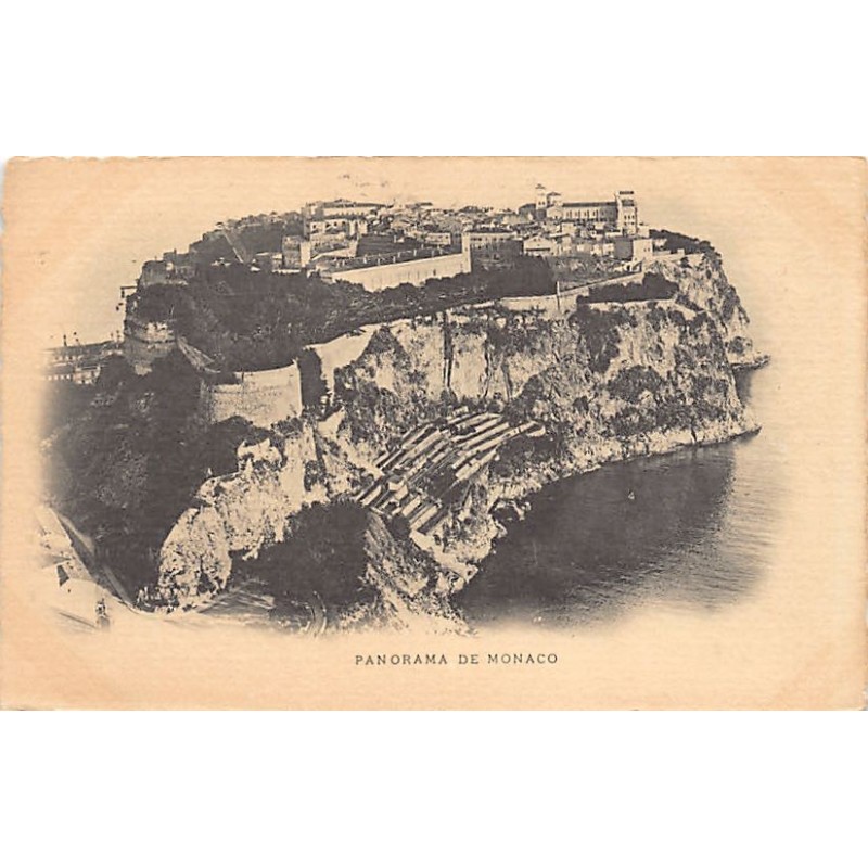 Rare collectable postcards of Monaco. Vintage Postcards of Monaco