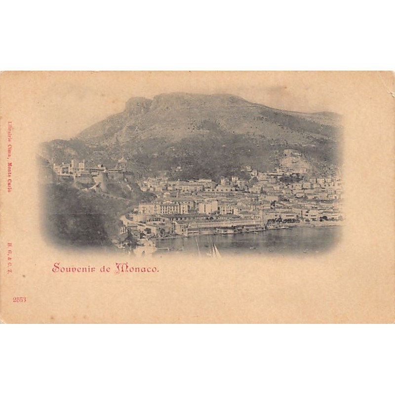 Rare collectable postcards of Monaco. Vintage Postcards of Monaco