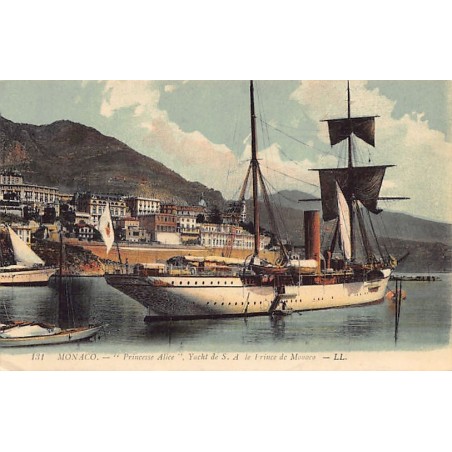 Rare collectable postcards of Monaco. Vintage Postcards of Monaco