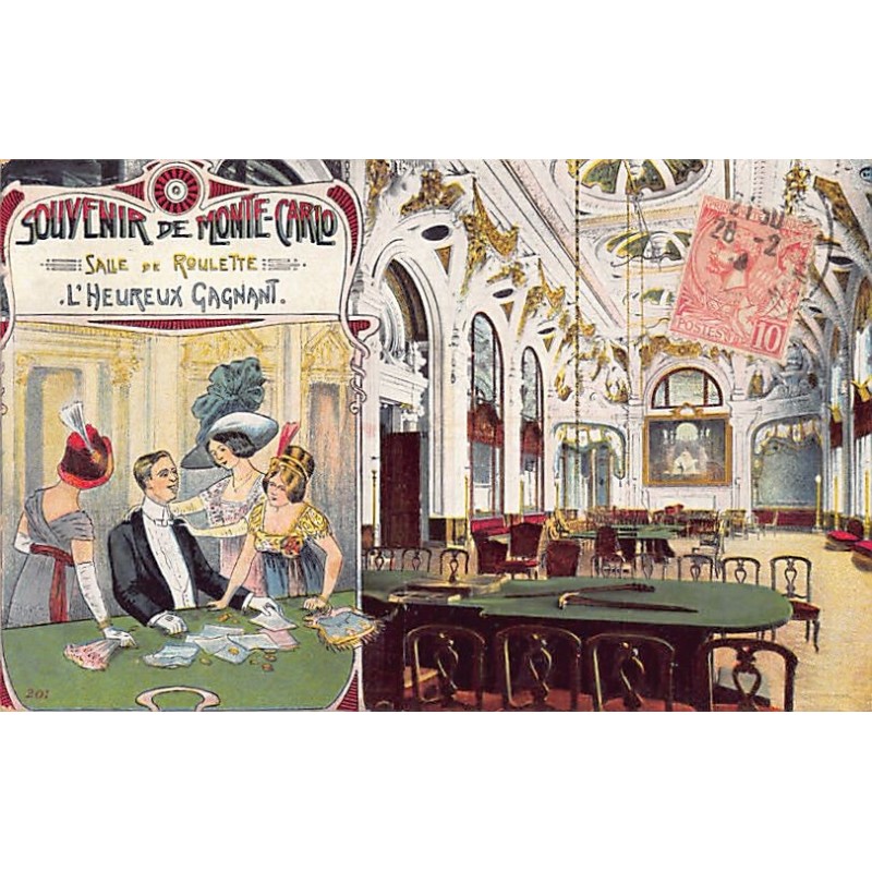 Rare collectable postcards of Monaco. Vintage Postcards of Monaco