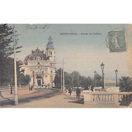 Rare collectable postcards of Monaco. Vintage Postcards of Monaco