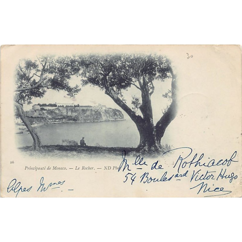 Rare collectable postcards of Monaco. Vintage Postcards of Monaco