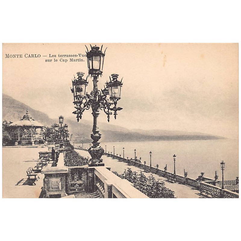 Rare collectable postcards of Monaco. Vintage Postcards of Monaco