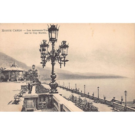 Rare collectable postcards of Monaco. Vintage Postcards of Monaco