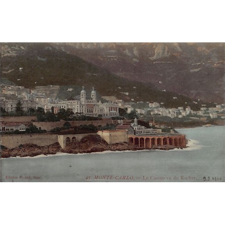 Rare collectable postcards of Monaco. Vintage Postcards of Monaco