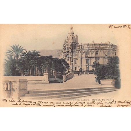 Rare collectable postcards of Monaco. Vintage Postcards of Monaco