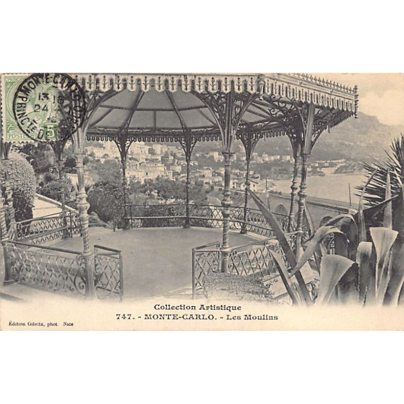 Rare collectable postcards of Monaco. Vintage Postcards of Monaco