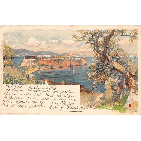 Rare collectable postcards of Monaco. Vintage Postcards of Monaco