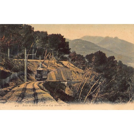 Rare collectable postcards of Monaco. Vintage Postcards of Monaco