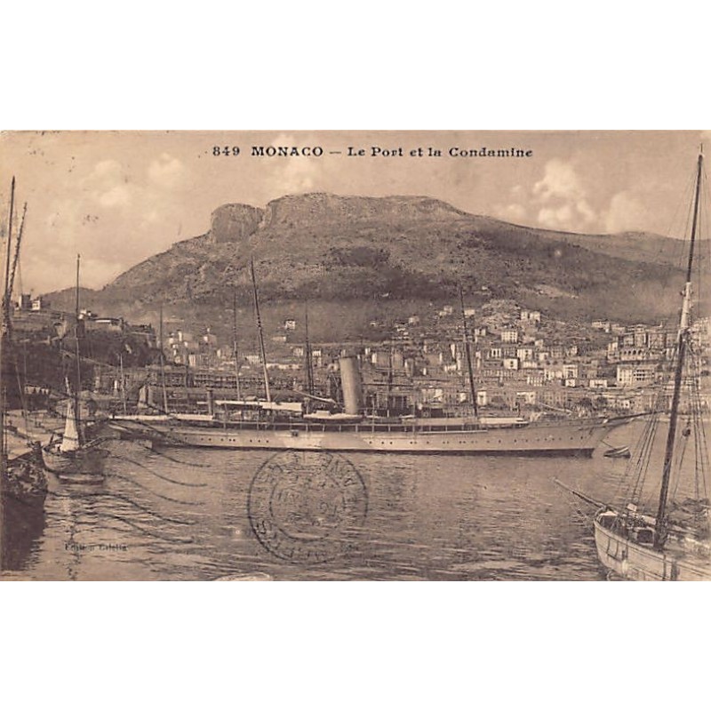 Rare collectable postcards of Monaco. Vintage Postcards of Monaco