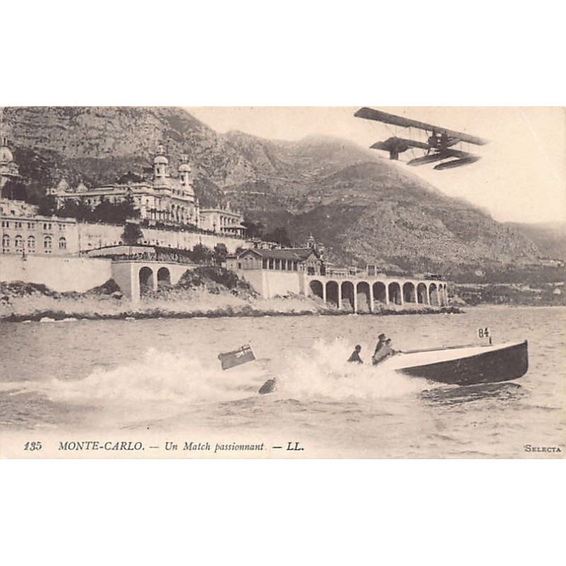 Rare collectable postcards of Monaco. Vintage Postcards of Monaco