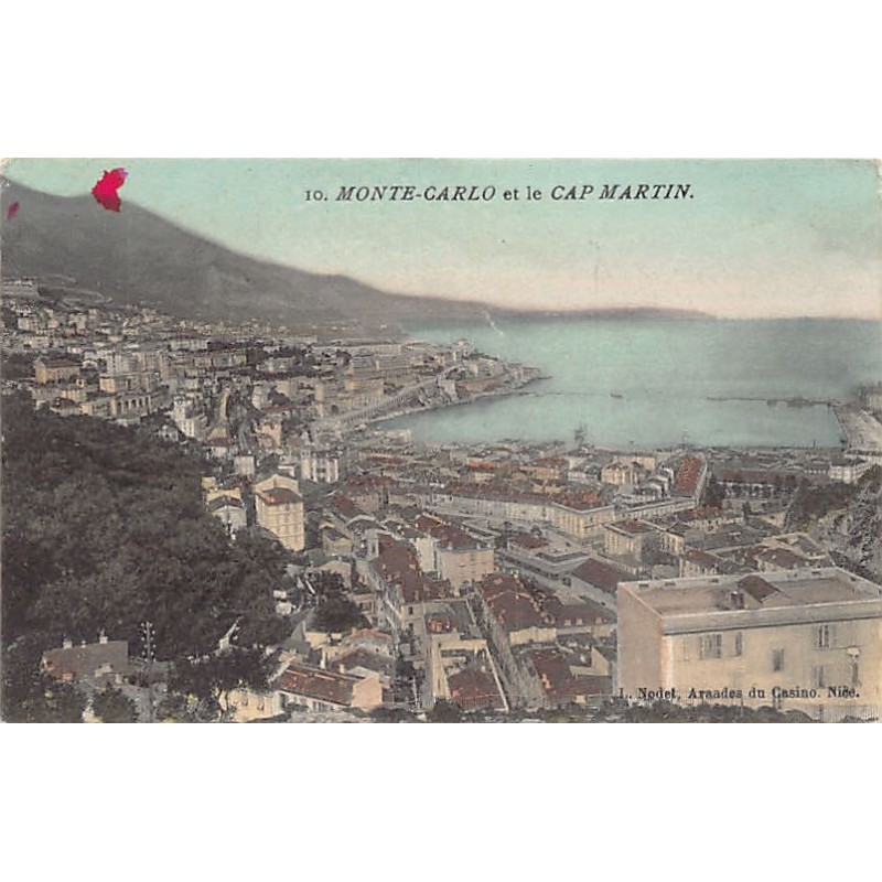 Rare collectable postcards of Monaco. Vintage Postcards of Monaco