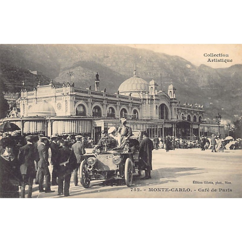 Rare collectable postcards of Monaco. Vintage Postcards of Monaco