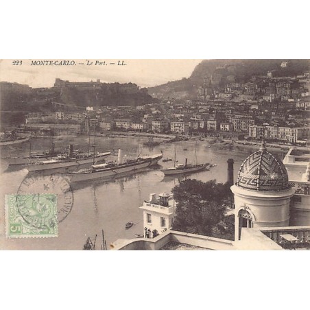 Rare collectable postcards of Monaco. Vintage Postcards of Monaco