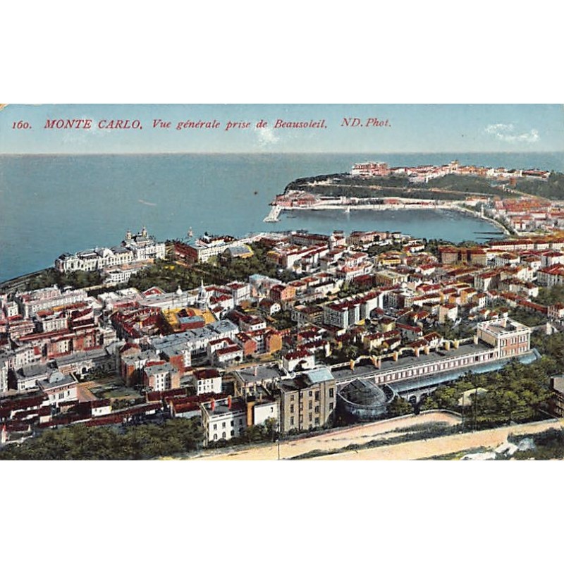 Rare collectable postcards of Monaco. Vintage Postcards of Monaco