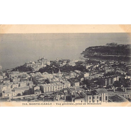 Rare collectable postcards of Monaco. Vintage Postcards of Monaco