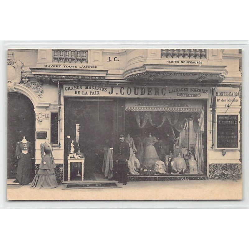 Rare collectable postcards of Monaco. Vintage Postcards of Monaco